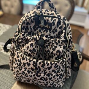 Itzy Ritzy Leopard Print Baby Bag